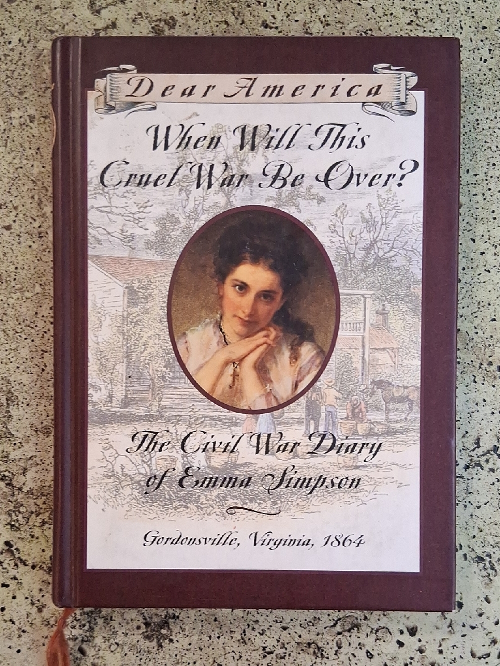 Dear America Civil War Diary Emma Simpson Childrens Historical Fiction Book